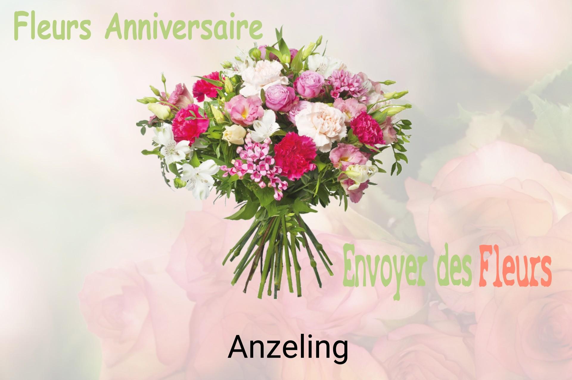 Bouquet de fleurs d’anniversaire livré à Anzeling